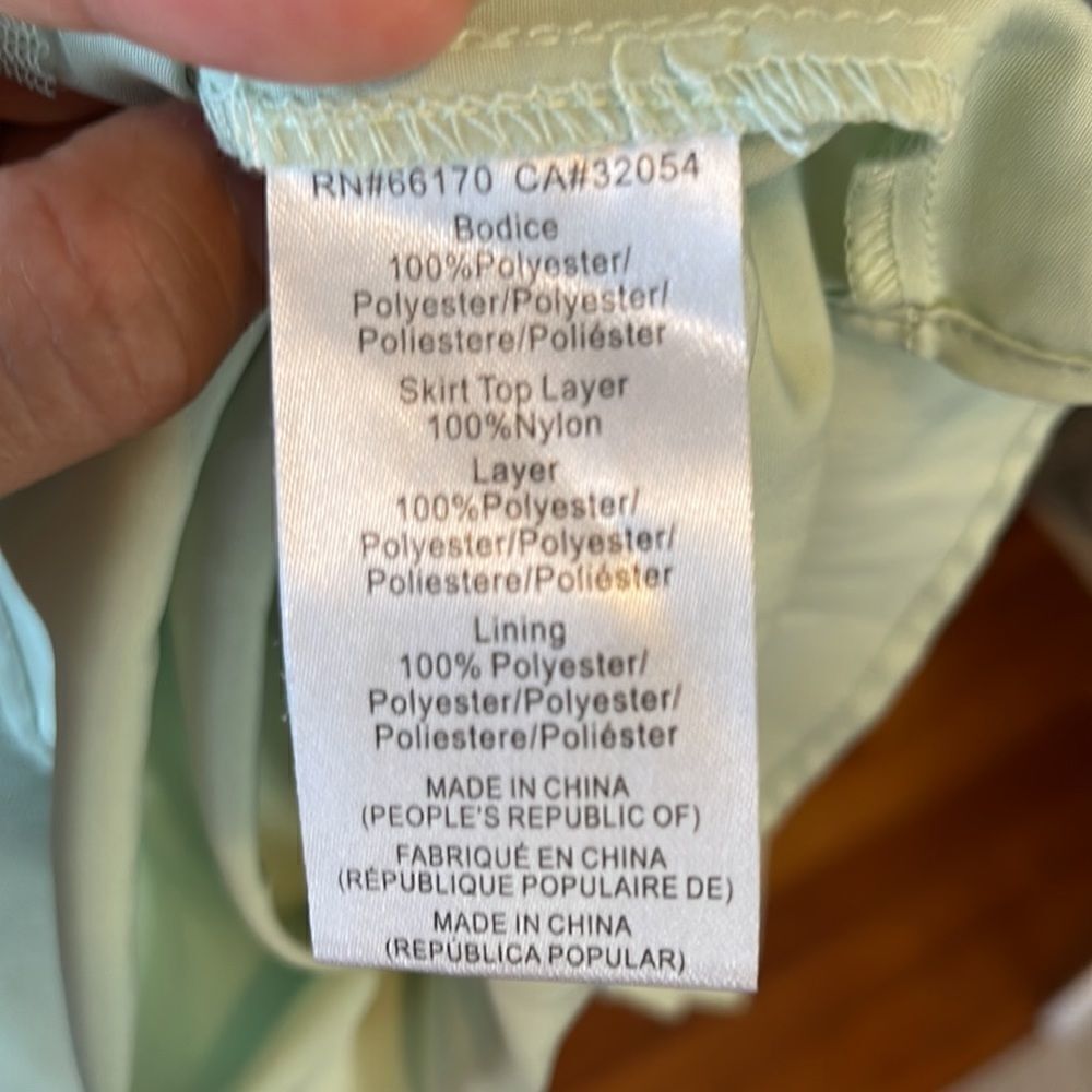 Anthropologie - Tulle Bow-tie Midi Dress In Green - Picture 6 of 6